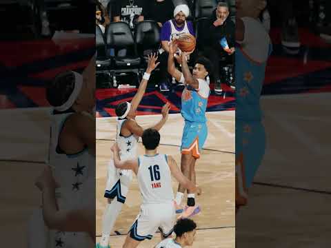 This angle of Dylan's game-winner 👀 #spurs #nba #dylanharper #nbaallstar #risingstars