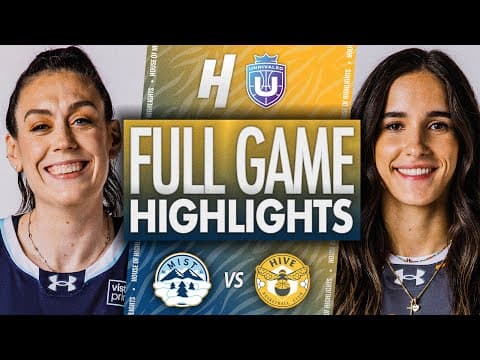 Mist vs Hive - FULL GAME Highlights | January 5, Unrivaled 2026
