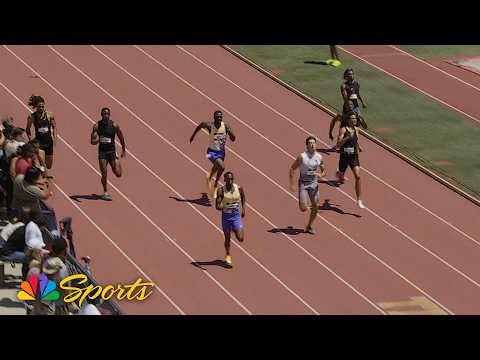 Chris Bailey puts on burners to win men's 400m at LA Grand Prix | NBC Sports