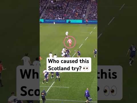 England’s defensive errors that led to this Scotland try 👀😬