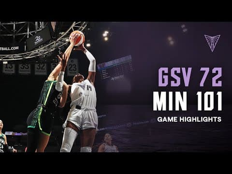 Golden State Valkyries at Minnesota Lynx GAME HIGHLIGHTS | September 14, 2025