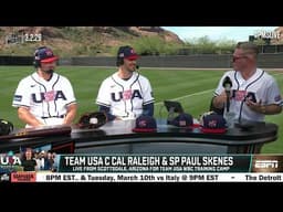 Paul Skenes and Cal Raleigh are on CLOUD NINE playing for Team USA | The Pat McAfee Show
