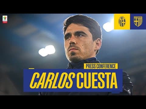 Press Conference | Carlos Cuesta | Bologna-Parma | Coppa Italia Frecciarossa 2025/26