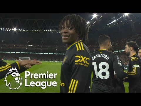 Patrick Dorgu THUNDERBOLTS Manchester United 2-1 ahead of Arsenal | Premier League | NBC Sports