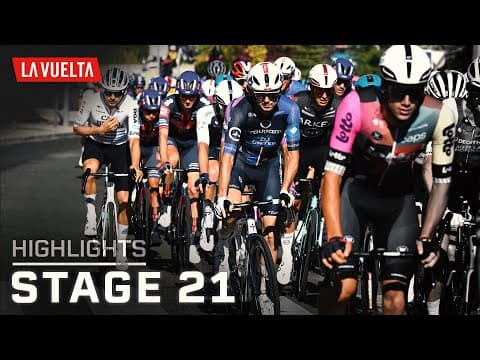 Vuelta a España 2025, Stage 21 | EXTENDED HIGHLIGHTS | 9/14/2025 | Cycling on NBC Sports