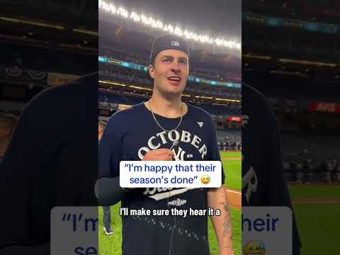 Cam Schlittler was raised a Red Sox fan 😳