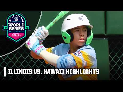 DOMINANT WIN 😤 Illinois vs. Hawaii | Full Game Highlights | Little League World Series