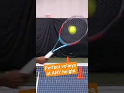 Hit perfect volleys at ANY height: