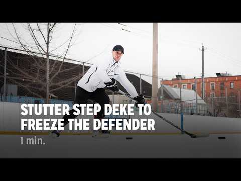 Stutter Step Deke To Freeze The Defender