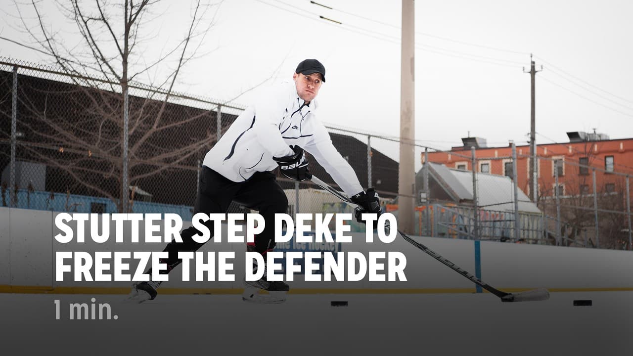 Stutter Step Deke To Freeze The Defender
