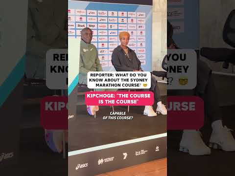 Kipchoge shares his thoughts 🗣️ on the #SydneyMarathon course ahead of its big debut this weekend.