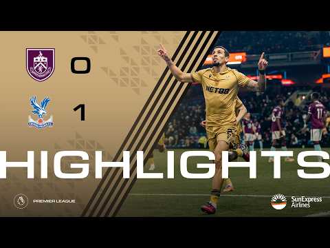 MUÑOZ SEALS RESILIENT WIN 🙌🤩 | Burnley 0-1 Crystal Palace | Premier League