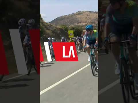 Too fast for Nicolas Vinokurov 😆 It’s been a furious start to Stage 20 at La Vuelta.