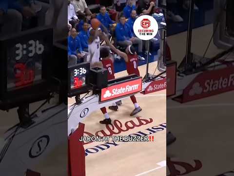 Beat the buzzer 🫡 @C@CPISecuritysmumustangs #gomustangs #accbasketball #collegebasketball #sports