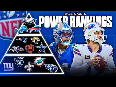 NFL Week 5 Power Rankings Tiers: Eagles Keep Finding Ways to Win, Jaguars Rise to No. 12
