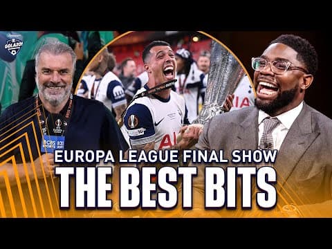 The BEST BITS from the Europa League final with Roy Keane, Ange Postecoglou, Ruben Amorim and more!