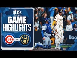 Cubs vs. Brewers NLDS Game 2 Highlights (10/6/25) | MLB Highlights