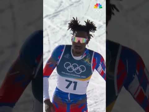 Stevenson Savart becomes Haiti's first cross- country skier to participate in the #WinterOlympics!