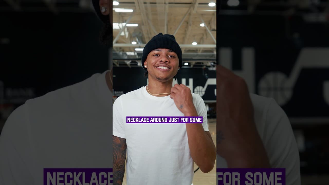 we've got the KEY to this year's lottery 🔑👀 #utahjazz #keyontegeorge #nbadraft #nbadraftlottery