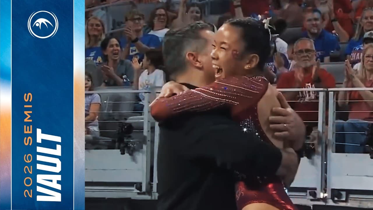 Keira Wells - Vault champion at the 2026 NCAA gymnastics championships