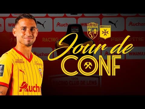 Jour de conf’ : RC Lens-AJ Auxerre
