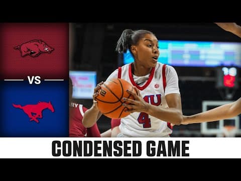 Arkansas vs. SMU Condensed Game | 2025-26 ACC Women's Basketball