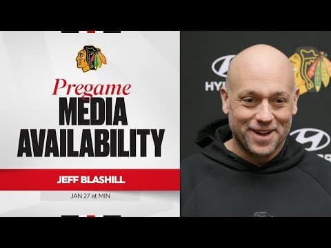 "I wouldn't pin it on one guy." | Jeff Blashill Pregame 1.27.26