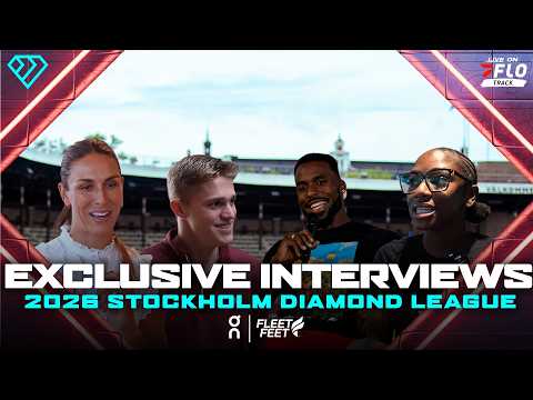 EXCLUSIVE Interviews at Stockholm Diamond League with Jefferson-Wooden, Lutkenhaus, Bednarek & Sion