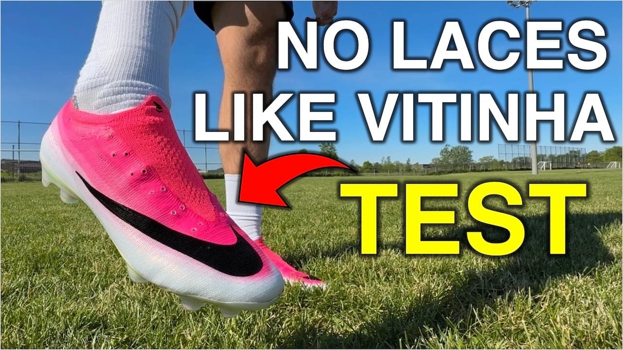 NO LACES LIKE VITINHA - Testing the Nike Mercurial Vapor 17 Elite LACELESS