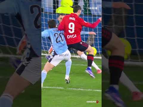 El gol de Raúl García de Haro en el #CeltaOsasuna #LaLigaHighLights #Shorts