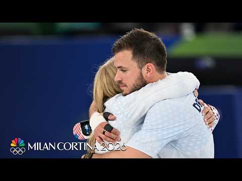 Cory Thiesse, Korey Dropkin reflect on emotional road to win silver at Winter Olympics | NBC Sports