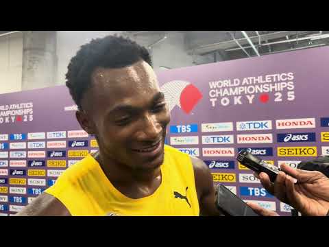 Bryan Levell Not Worried About Noah Lyles After 19.78 200m Semi at Tokyo World Championships