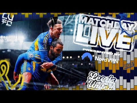 Matchday Live | Derby County v Leeds United