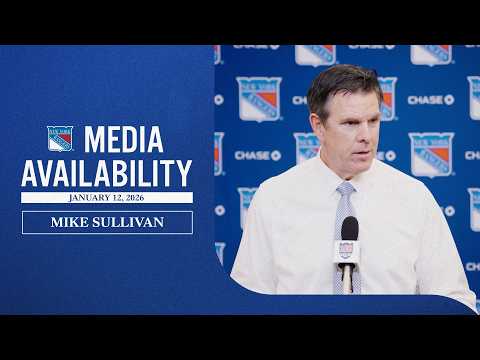NYR vs SEA: Mike Sullivan Postgame Media Availability | Jan. 12, 2026