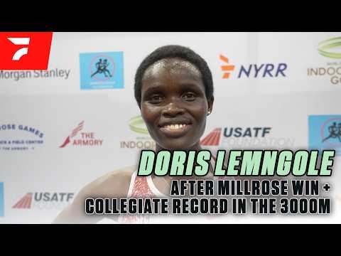 Doris Lemngole's Shares Her Emotions After Millrose Games 3,000m Win