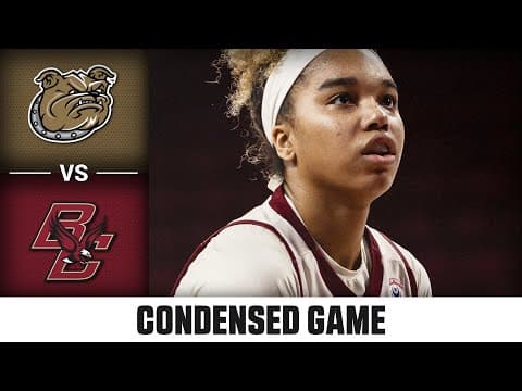 Bryant vs. Boston College Condensed Game | 2025-26 ACC Women's Basketball