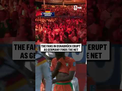 Undav delivers the moment these German fans have been waiting for 🇩🇪