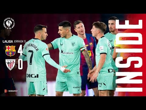 INSIDE I FC Barcelona 4-0 Athletic Club I LaLiga 2025/26 J13