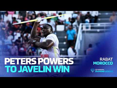 Double world champion Anderson Peters powers to javelin win in Rabat | Wanda Diamond League