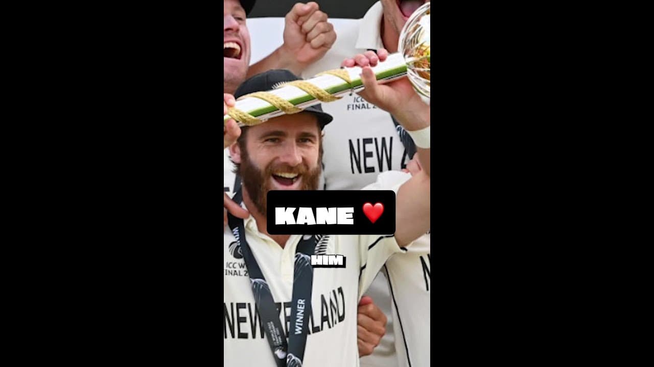 For The Love of Kane 💙  #cricket #engvsnz