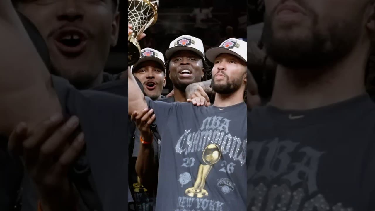 It’s already been a week since we won the chip… #nba #nyknicks #nbachampions