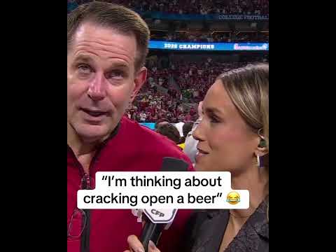 Coach Cignetti had one thing on his mind 😂