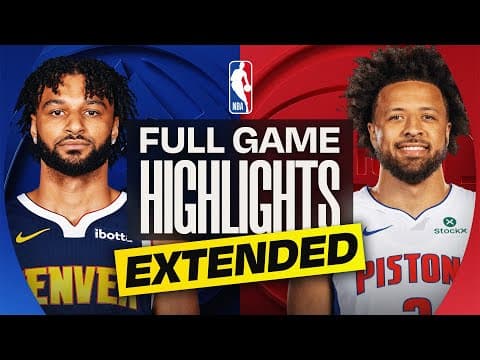 EXTENDED: NUGGETS at PISTONS | FULL GAME HIGHLIGHTS | February 3, 2026