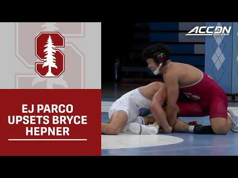 Stanford's EJ Parco Upset UNC's No. 16 Bryce Hepner