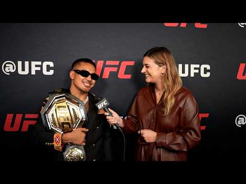 Joshua Van Backstage Interview | UFC 328