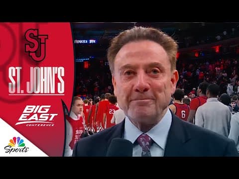 Rick Pitino: St. John’s has been ‘through the meat grinder’ | Big East Basketball on NBC Sports