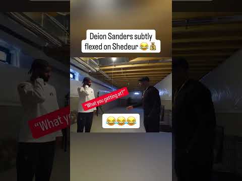 Shedeur was complaining about how much turf installation would cost in his house 😭💵