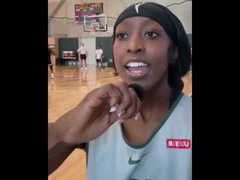 Flau’jae manifested it 👏 (🎥 via @seattlestorm/IG)