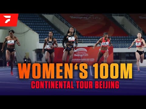 Women’s 100m Final | Continental Tour Beijing 2025
