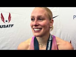 Gracie Morris books Team USA spot with 2nd-place finish, inspired by training partner Dorcus Ewoi